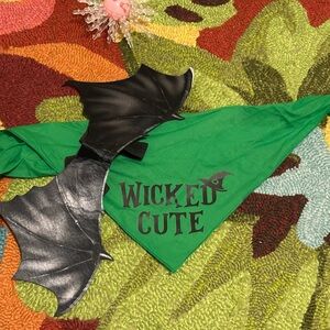 Wicked Cute Green and Black Dog Costume